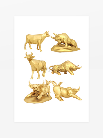 3D立体几何黄金牛 