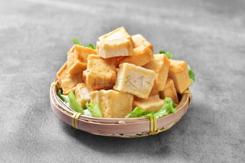 鱼豆腐火锅食材美食图片